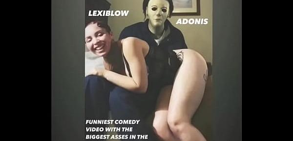 trendsADONIS AKA KING DICK PLAYS MICHAEL MYERS AND FUCKS TELEVISION STAR LEXI BLOW